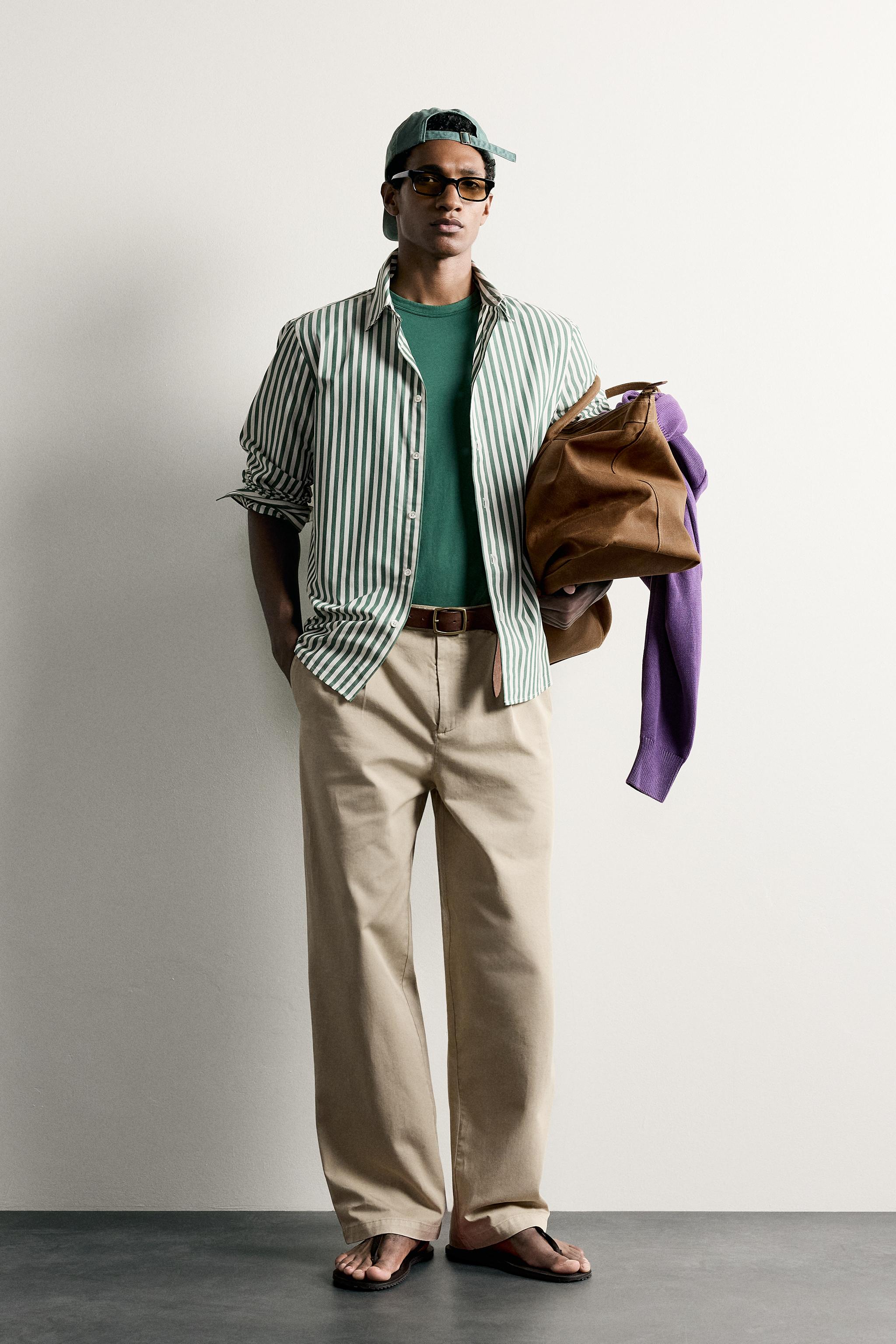 CHEMISE RELAXED FIT À RAYURES